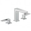 Hansgrohe Metropol - Umývadlová batéria s výpusťou Push-Open, 3-otvorová inštalácia, chróm 74514000