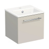 Kúpeľňová skrinka s umývadlom Intedoor TRENTA 40 cm kašmírová lesklá TRE MINI 40 1Z S A3026
