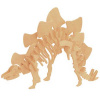 Dřevěné 3D puzzle skládačka dinosauři - Stegosaurus J016
