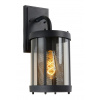 LUCIDE MAKKUM Wall Light IP23 E27 H38cm Black 29826/01/30