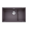 Blanco Subline 700 Silgranitový drez, 73x46 cm, sivá skala 523539