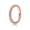 Prsteň PANDORA Rose Srdce 180963CZ-58