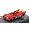 Edicola Ferrari 312p Spider N 85 Víťaz 6h Watkins Glen 1972 Jacky Ickx - Mario Andretti 1:43 Červeno-žltá