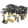 KOMBO SADA 18V 3x5,0Ah (DCH273+DCD796+DCF887+DCS565+DCS334+DCL040) 2xTstak VI DEWALT