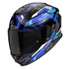 Prilba Scorpion EXO-GT SP AIR AUGUSTA Black Grey Blue Veľkosť: XS (53-54 cm)