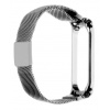 Tactical 686 magnetický kovový náramok pre Xiaomi Mi Band 5/6 striebor