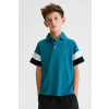 Detské polo tričko Mayoral 6165.7D.Junior.PPY2 tyrkysová 160