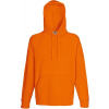 F.O.L. | Lightweight Hooded Sweat, Pánska raglánová mikina s kapucňou, oranžová, XL