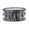 Gretsch Full Range Hammered Black Steel Snare 14
