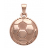 Diamond Link Prívesok zlatá futbalová lopta Farba zlata: Ružové zlato