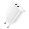Nabíječka do sítě Forever 2xUSB 2,4A LS-03 bílá GSM113212