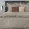 EUROFIRANY MAKOSATÉNOVÉ OBLIEČKY REINA23G 200X220 CM, 2KS 70X80 CM SVETLOHNEDÉ