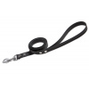 Firedog BioThane Vodítko 19 mm 2 m s rúčkou čierne