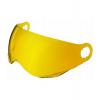 Plexi krátke pre prilby Handy a Handy Plus, CASSIDA (zrkadlové zlaté)