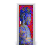 Samolepiace fototapety na dvere Abstrakde budha 75x205