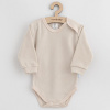 NEW BABY Dojčenské bavlnené body New Baby Casually dressed béžová Veľ. 68