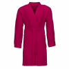 Vaflový župan VOSSEN do sauny, CRANBERRY, unisex - vel. M