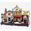 VIANOČNÉ MESTEČKO CHRISTMAS VILLAGE LED POHYB ZVUK VÝPREDAJ