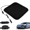 VYHRIEVANÁ PODLOŽKA / PODUŠKA NA SEDADLO DO AUTA 12V 45x45cm