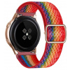 eses Nastaviteľný nylónový elastický loop remienok pre smart hodinky 20 mm Farba: edícia Pride