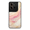 Lesklý kryt Mobiwear Glossy - Motorola Edge 50 Neo - G027G - Růžový a zlatavý mramor (Prémiové lesklé pouzdro, obal, kryt Mobiwear Glossy na mobil Motorola Edge 50 Neo - G027G - Růžový a zlatavý mramo