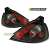 Zadné svetlá, lampy Renault Megane hatback, 2003-2005, číre/čierne black