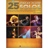 25 Great Flute Solos + Audio Online / notové prepisy sól * životopisy * fotografie