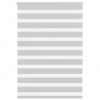 vidaXL Zebra roleta svetlosivá 105x150cm šírka látky 100,9cm polyester 4014444