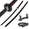 Wakizashi Krátka Katana Demon Slayer Kamado Tanjirou, Stojan, Opasok JT10650-W