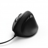 Hama EMC-500, vertikálna, ergonomická káblová myš, 6 tlačidiel, čierna 00182698