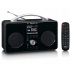 Sieťové a batériové rádio DAB+, FM, internet Lenco PIR-645BK