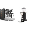 Rocket Espresso Appartamento, black/copper + ECM V-Titan 64, anthracite
