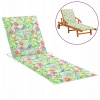 Vankúš na záhradný nábytok - Vankúš Vidaxl Deckchair, LEAF Pattern, 200x60x3 cm, (Vankúš Vidaxl Deckchair, LEAF Pattern, 200x60x3 cm,)