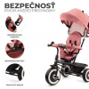 KINDERKRAFT Tříkolka Aston Rose pink (KRASTO00PNK0000)