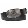 Penny Belts Pánsky kožený opasok 224-60 čierny Motorka