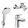 Hansgrohe logis washbasin batéria vane sprej (Hansgrohe logis washbasin batéria vane sprej)