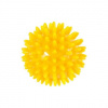 GYMY Masážna loptička ježko žltá priemer 8 cm 1 ks - Gymy loptička masážna ježko žltá 8 cm