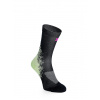 Bežecké ponožky Salomon Gravel Crew - pink glo/butterfly