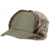 Fox Outdoor TRAPPER zimná čiapka so šiltom - OLIVA