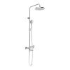 Ravak Sprchový systém na stěnu se sprchovým setem chrom X07P642