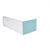 Polysan Plain Panel predný 180, ľavý, 1800x590 mm, biely 72642