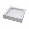 Štvorcová sprchová vanička 90x90 cm, Kolo Standard Plus, zvýš., biela, Geberit, XBK1490000
