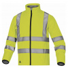 Delta Plus LEGA Reflexná softshellová bunda M, Fluorescenčno žltá