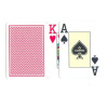 Pokrové hracie karty Texas Hold´em Copag červeno zlatá veľký index