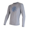 SENSOR MERINO ACTIVE PT COMPASS pánské triko dl.rukáv šedá - XL