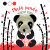 Knižka / leporelo Malá panda - prsťáčkové leporelo Poznávaj dotykom - Na vidieku SVOJTKA & Co