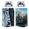 Nálepky Nálepka Koža na PlayStation 5 a Pady – Motív God of War!