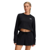 Dámska Mikina UNDER ARMOUR UA RIVAL TERRY CREW 1389659-001 – Čierna