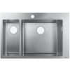 Hansgrohe Drezy - Zabudovaný drez S711-F655, nehrdzavejúca oceľ 43309800