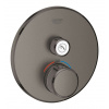 Grohe Grohtherm SmartControl Termostatická sprchová batéria pod omietku s jedným ventilom, kefovaný Hard Graphite 29118AL0-GR